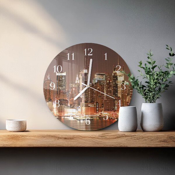 Reloj de pared redondo Horizonte