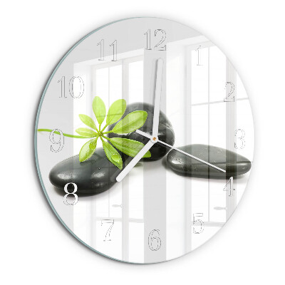 Reloj de pared redondo Piedras