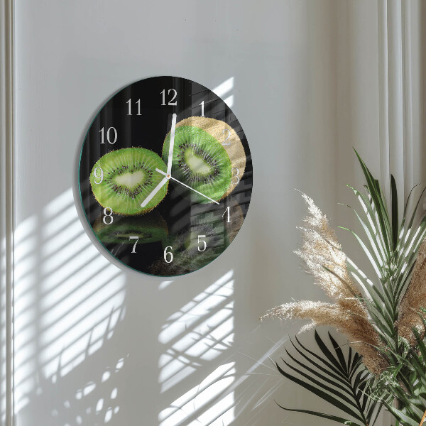 Reloj de pared redondo Kiwi