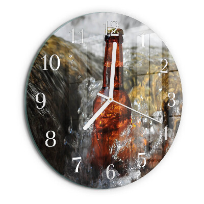 Reloj de pared redondo Cerveza