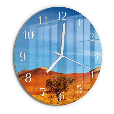 Reloj de pared redondo Desierto