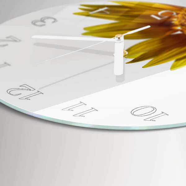 Reloj de pared redondo Flor
