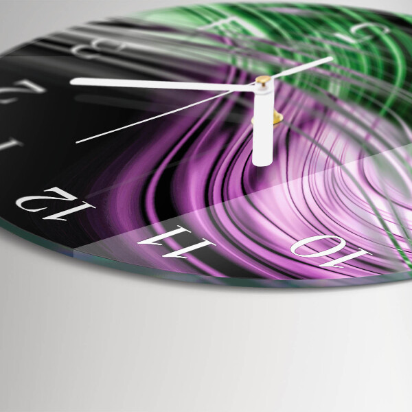 Reloj de pared redondo Arte abstracto