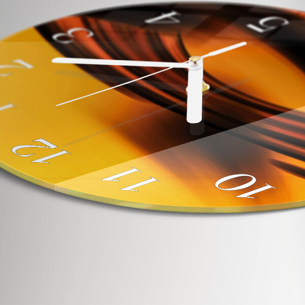 Reloj de pared redondo Abstracción