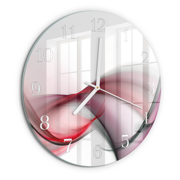 Reloj de pared redondo Arte abstracto