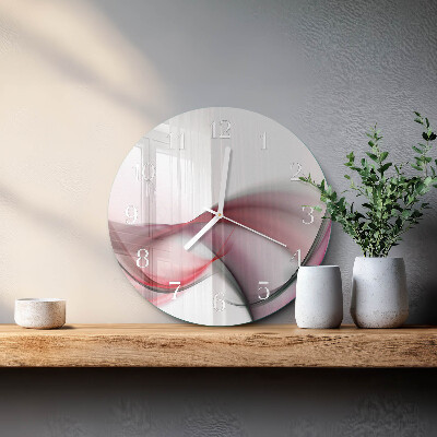 Reloj de pared redondo Arte abstracto