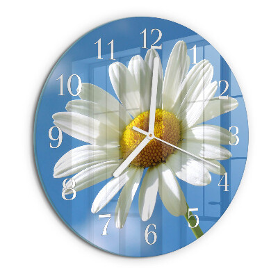 Reloj de pared redondo Flor