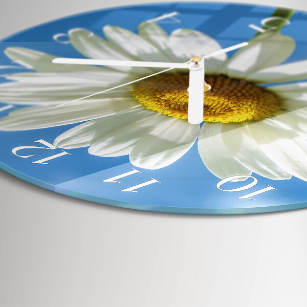 Reloj de pared redondo Flor