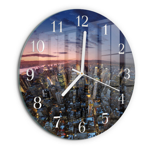 Reloj de pared redondo Horizonte