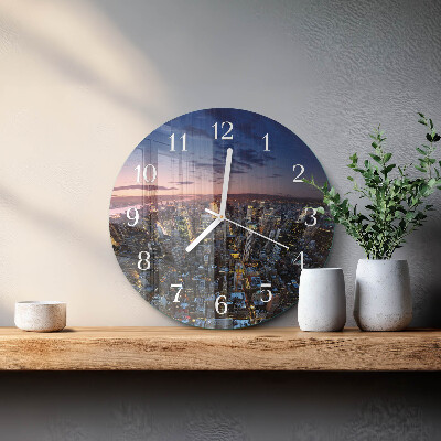Reloj de pared redondo Horizonte