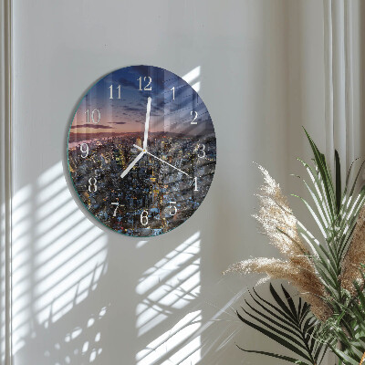 Reloj de pared redondo Horizonte