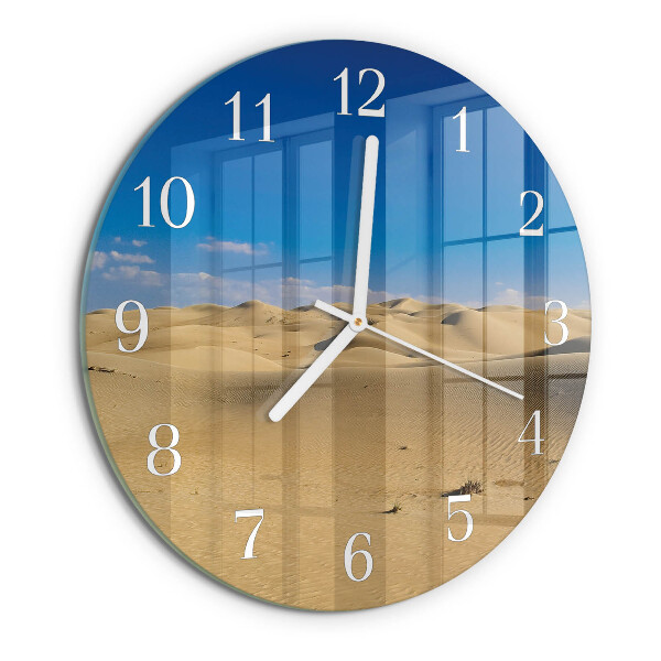 Reloj de pared redondo Desierto