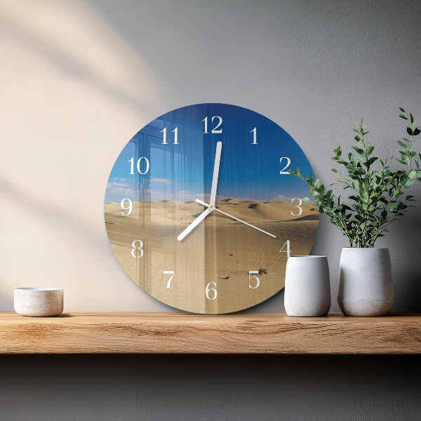 Reloj de pared redondo Desierto