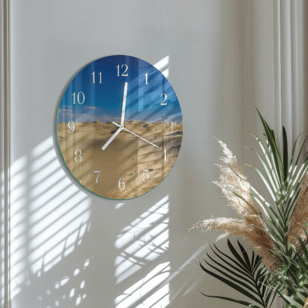 Reloj de pared redondo Desierto