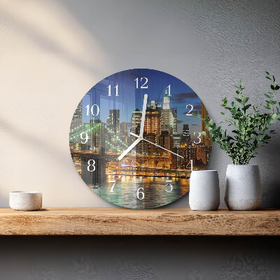 Reloj de pared redondo Horizonte