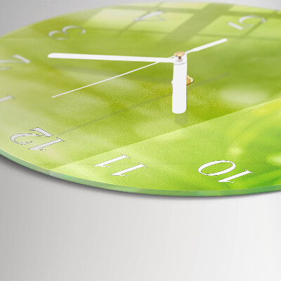 Reloj de pared redondo Césped