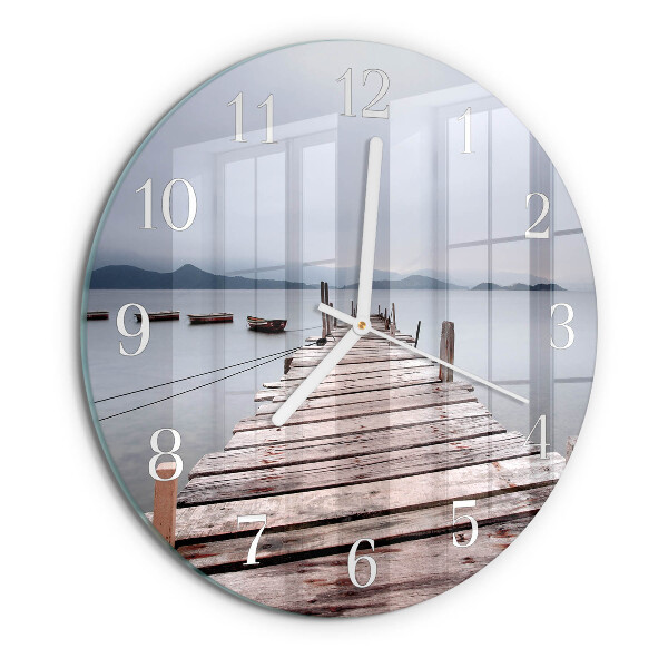 Reloj de pared redondo Red