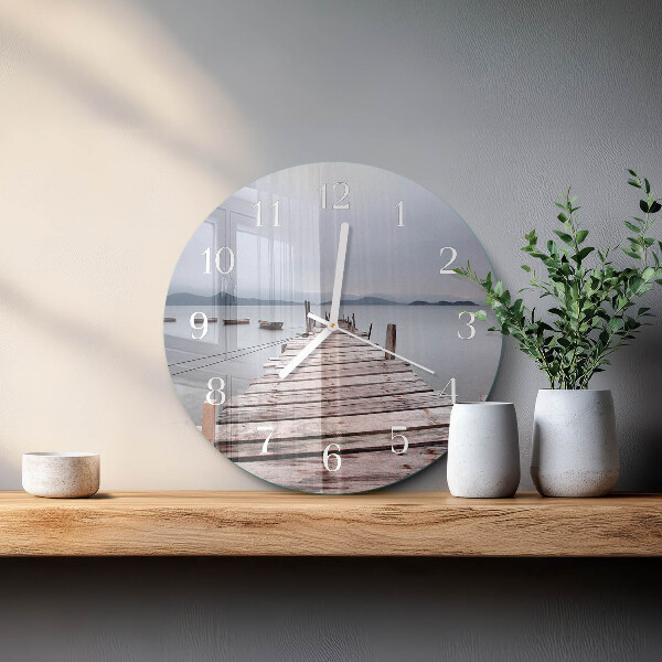 Reloj de pared redondo Red