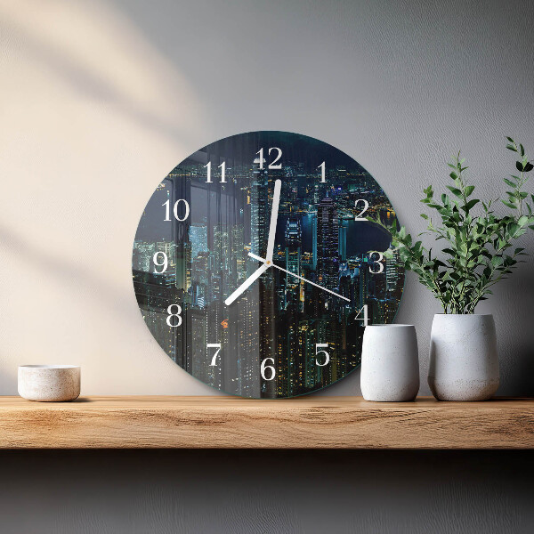 Reloj de pared redondo Horizonte