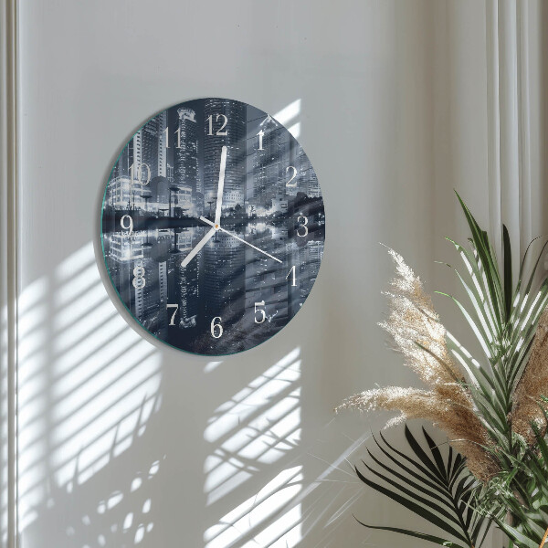 Reloj de pared redondo Horizonte
