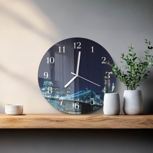 Reloj de pared redondo Horizonte