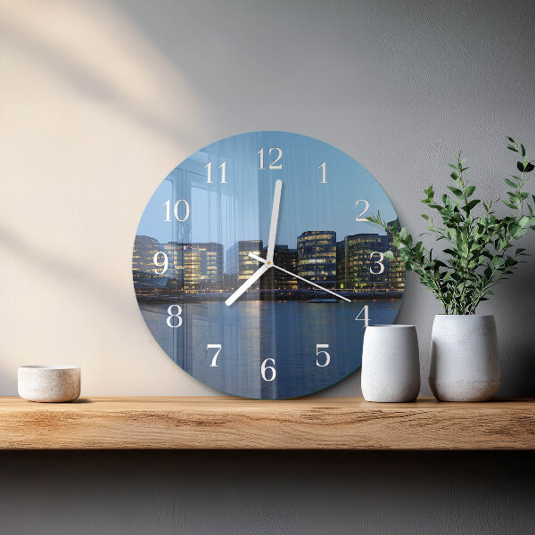 Reloj de pared redondo Horizonte