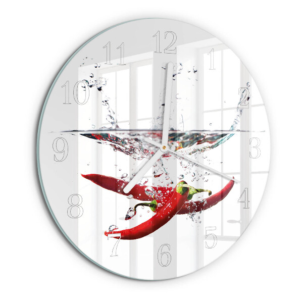 Reloj de pared redondo Chiles