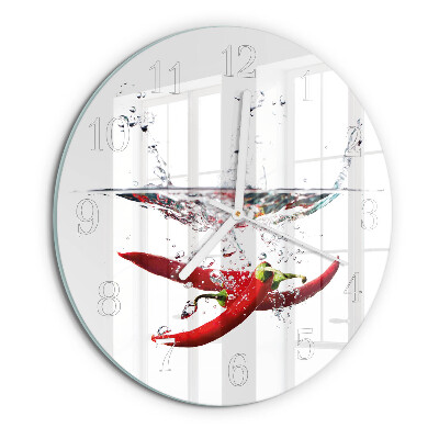 Reloj de pared redondo Chiles