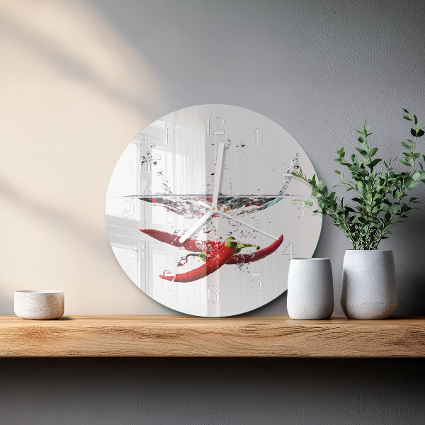 Reloj de pared redondo Chiles