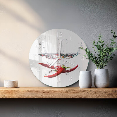 Reloj de pared redondo Chiles