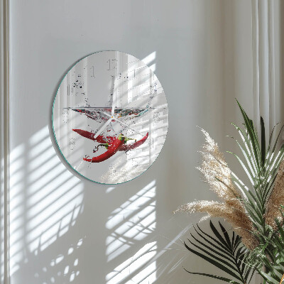 Reloj de pared redondo Chiles