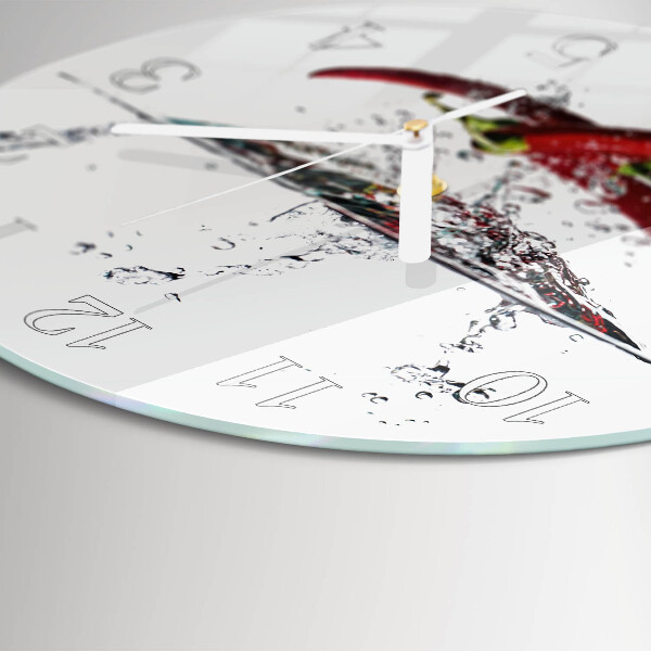 Reloj de pared redondo Chiles