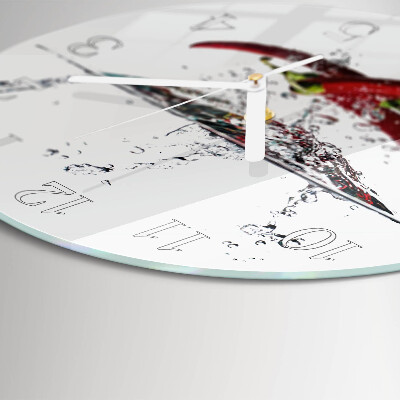 Reloj de pared redondo Chiles