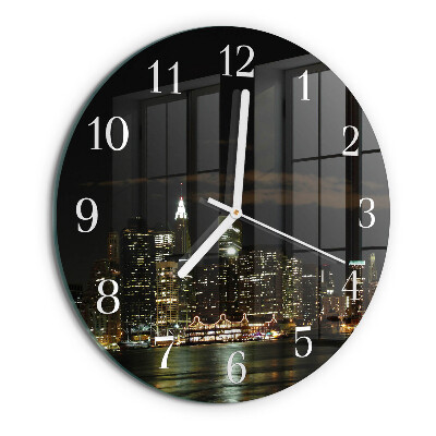 Reloj de pared redondo Horizonte
