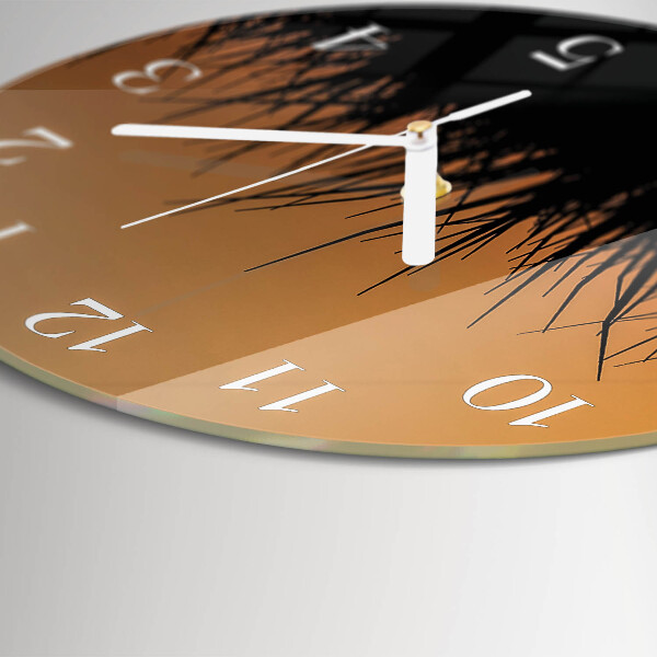 Reloj de pared redondo Césped