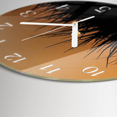 Reloj de pared redondo Césped