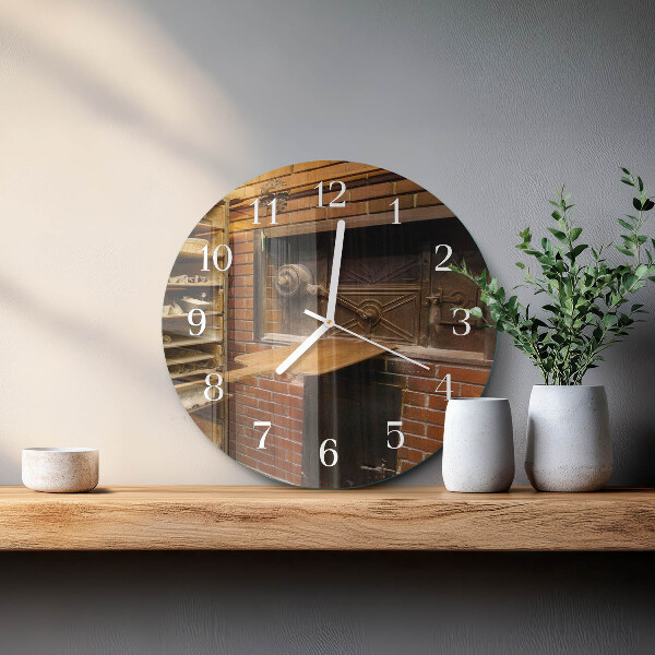 Reloj de pared redondo Horno de pan