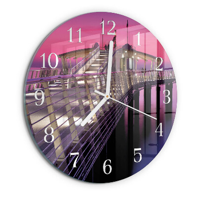 Reloj de pared redondo Muelle