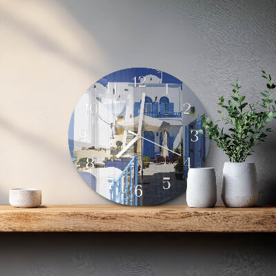 Reloj de pared redondo Grecia