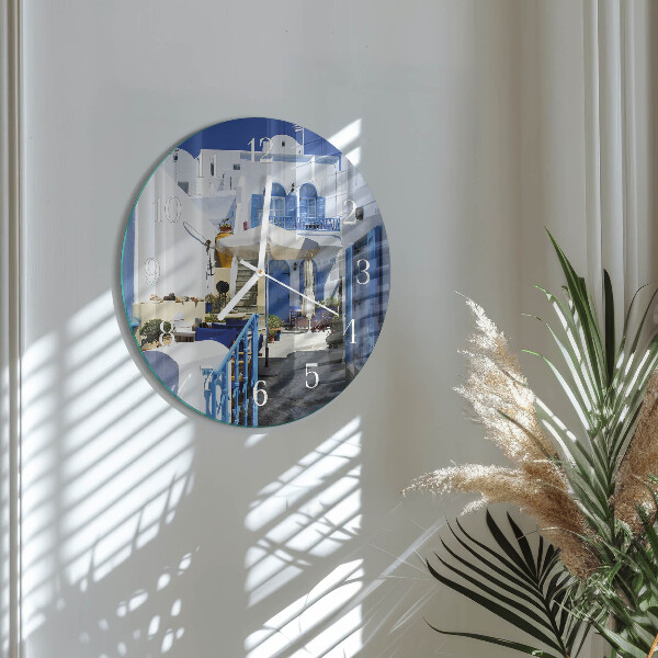 Reloj de pared redondo Grecia