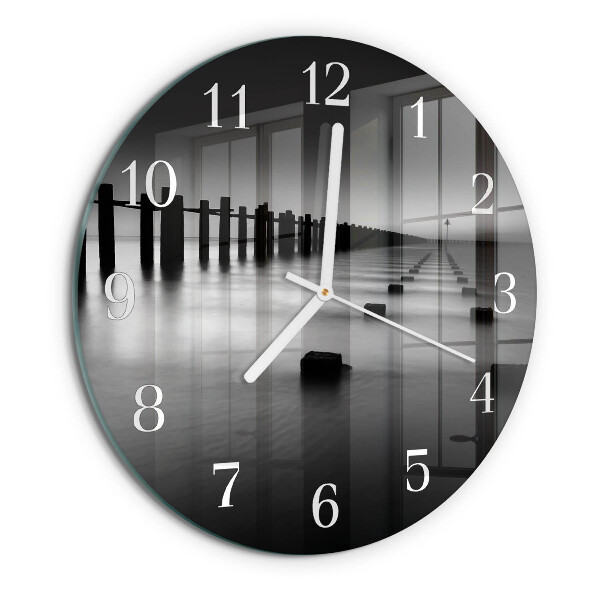 Reloj de pared redondo Mar