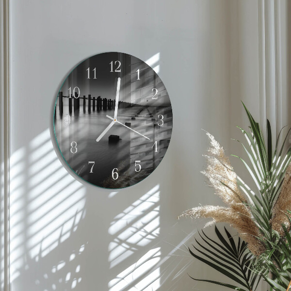 Reloj de pared redondo Mar