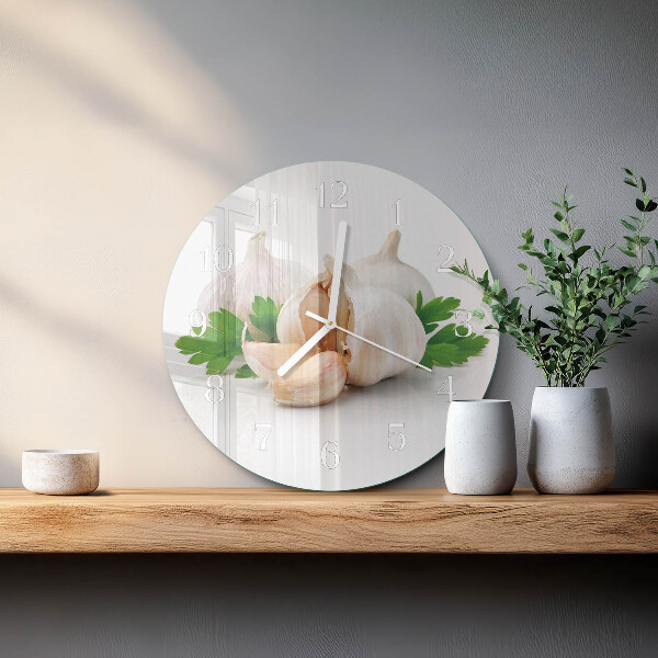 Reloj de pared redondo Ajo