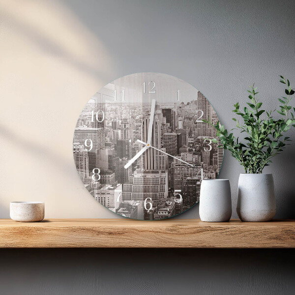 Reloj de pared redondo Horizonte