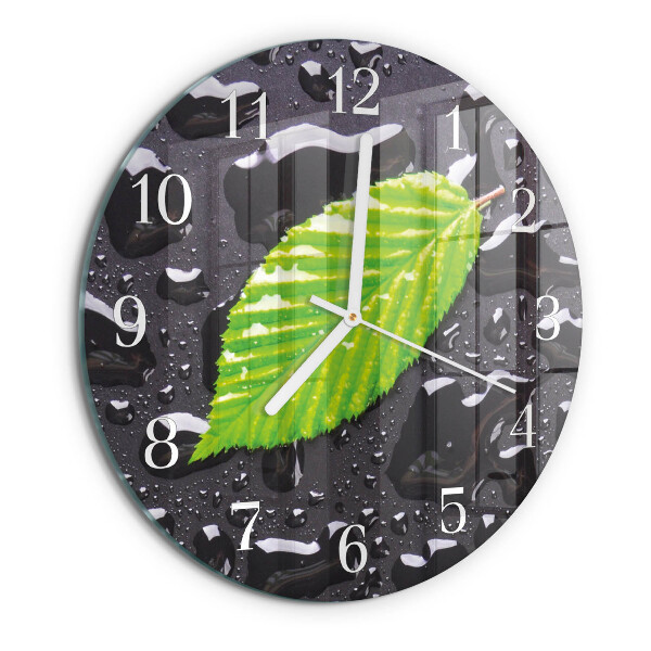 Reloj de pared redondo Hoja