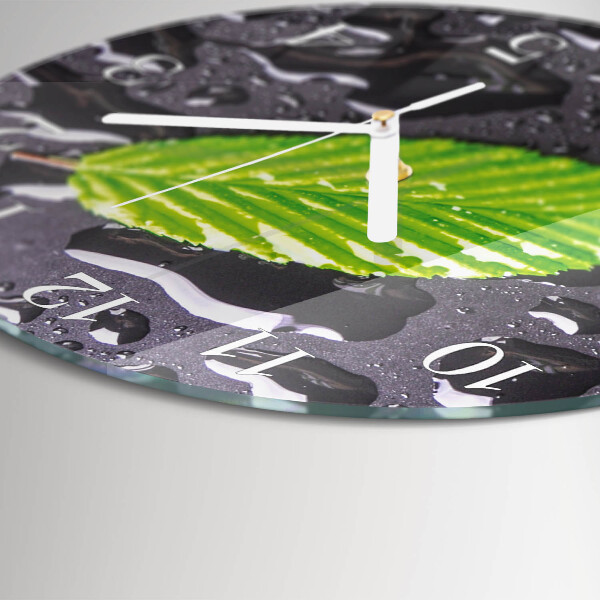 Reloj de pared redondo Hoja