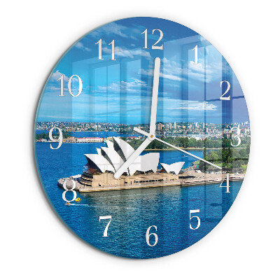 Reloj de pared redondo Ópera de Sídney