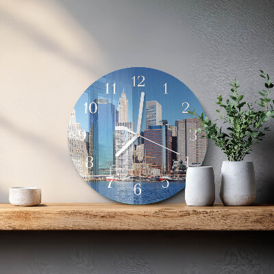 Reloj de pared redondo Horizonte