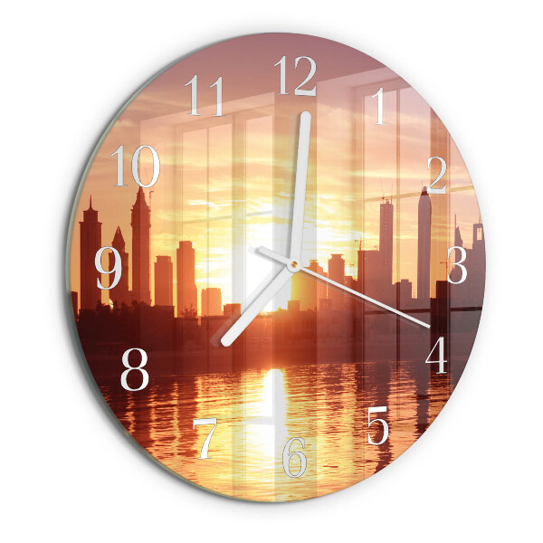 Reloj de pared redondo Horizonte