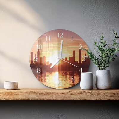 Reloj de pared redondo Horizonte